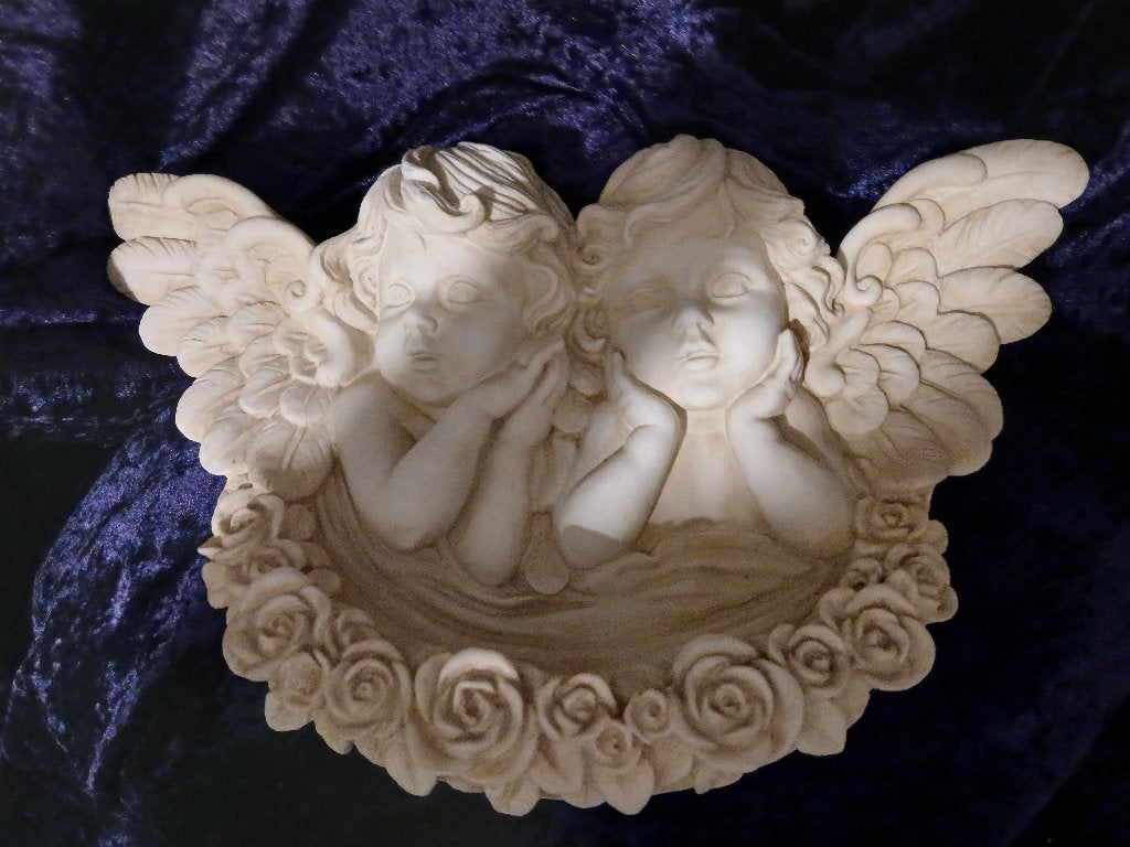 Engelen voor aan de wand, Ophalen, Weerbestendig, Kunststof, Wanddecoratie