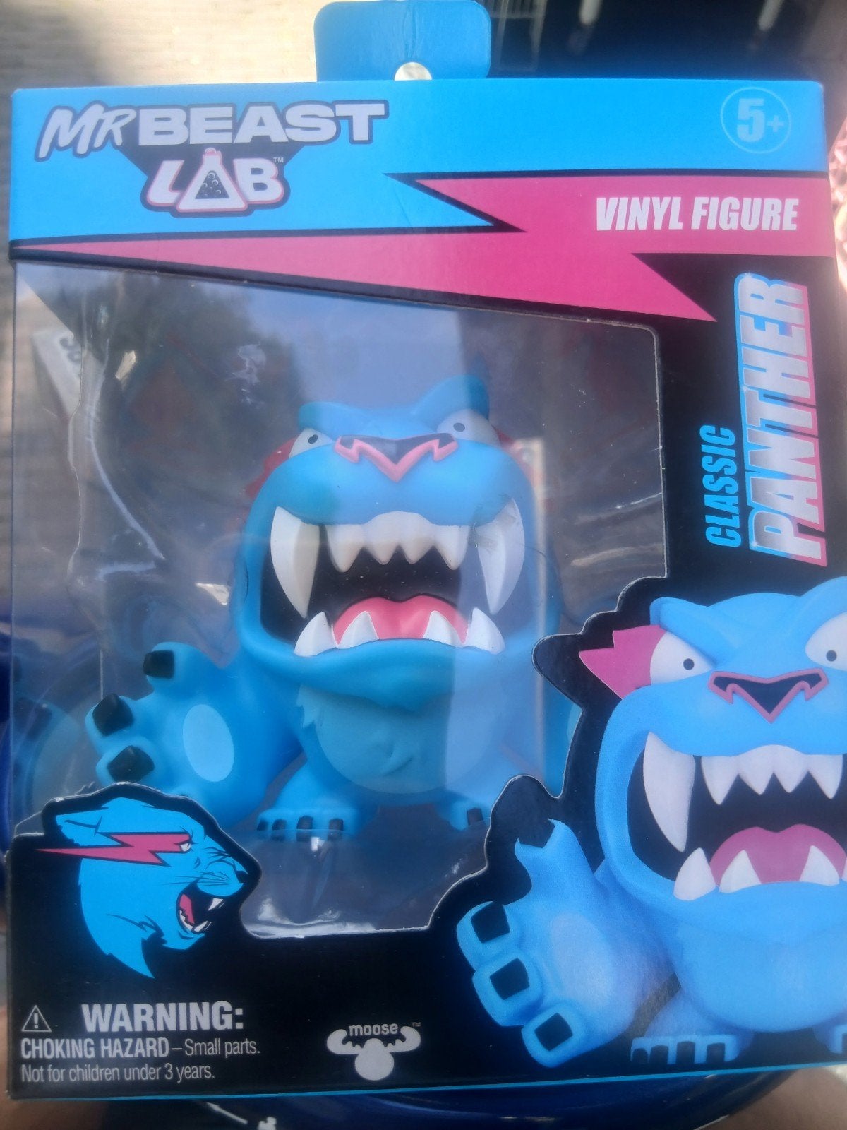 MrBeast Lab Classic Panther Vinyl Figuur - Nieuw in doos, Ophalen of Verzenden, Nieuw