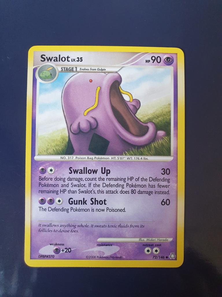 Pokémon Kaart Swallot Lv.35 DPBP#370 2008, Ophalen of Verzenden, Gebruikt, Losse kaart