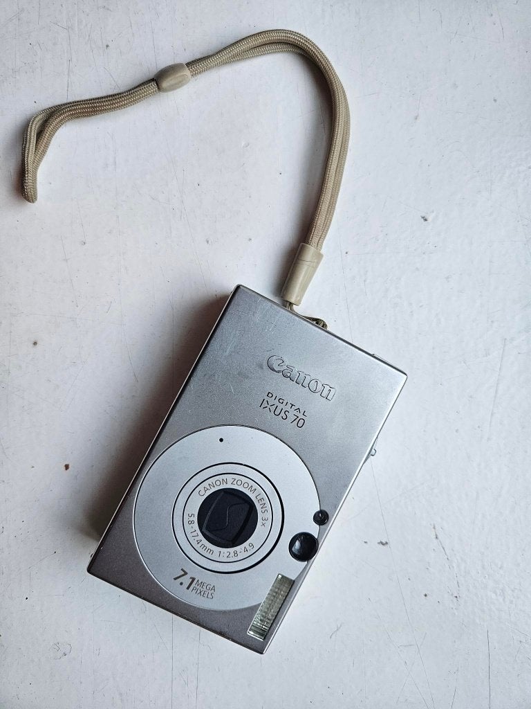 Canon Digital IXUS 70, 7 megapixels, Canon, Geheugenkaart, Ophalen of Verzenden