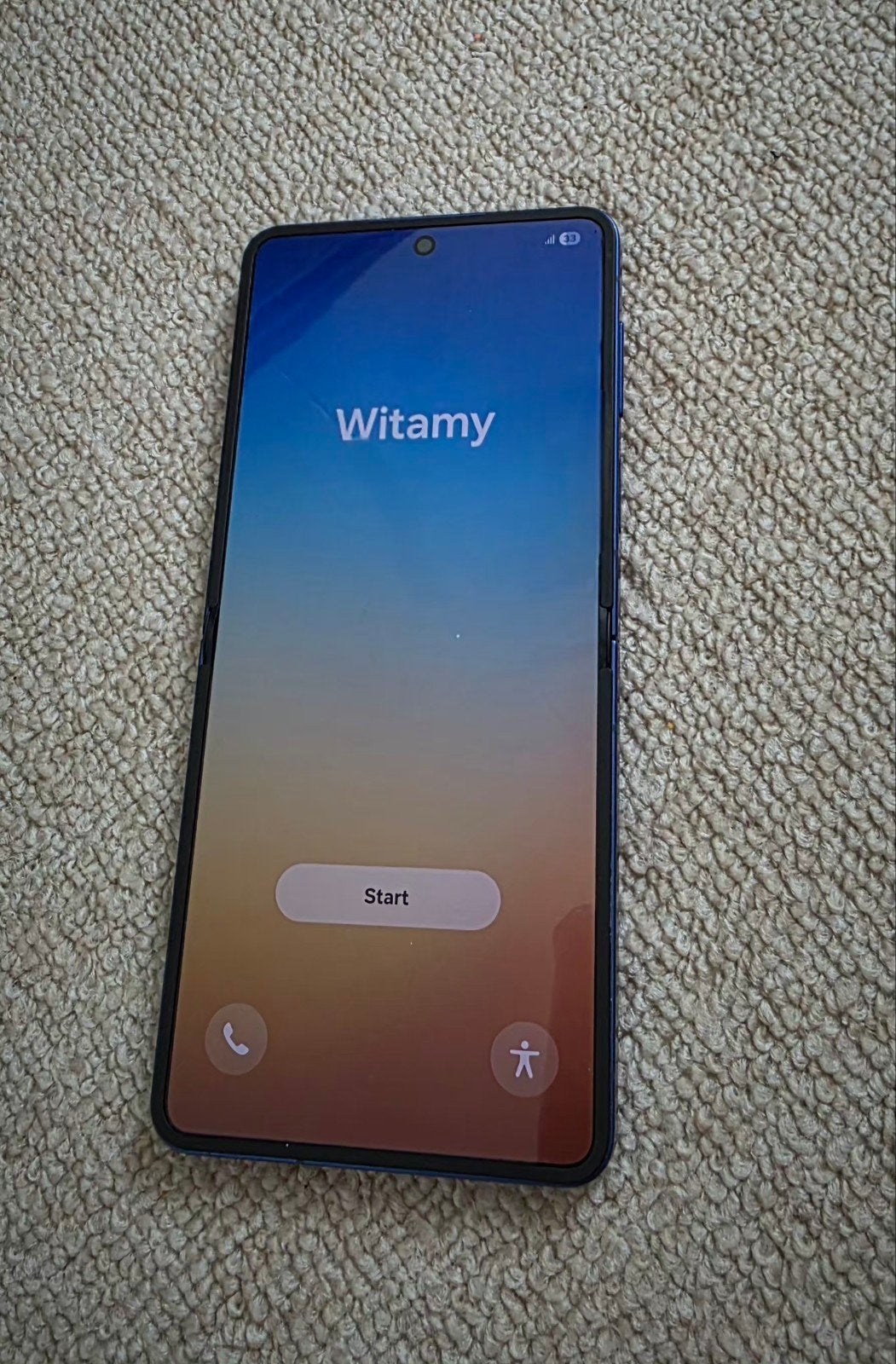 Samsung Galaxy Z Flip 4 256GB Zwart - Zo goed als nieuw, Blauw, Touchscreen, Ophalen of Verzenden, Zo goed als nieuw