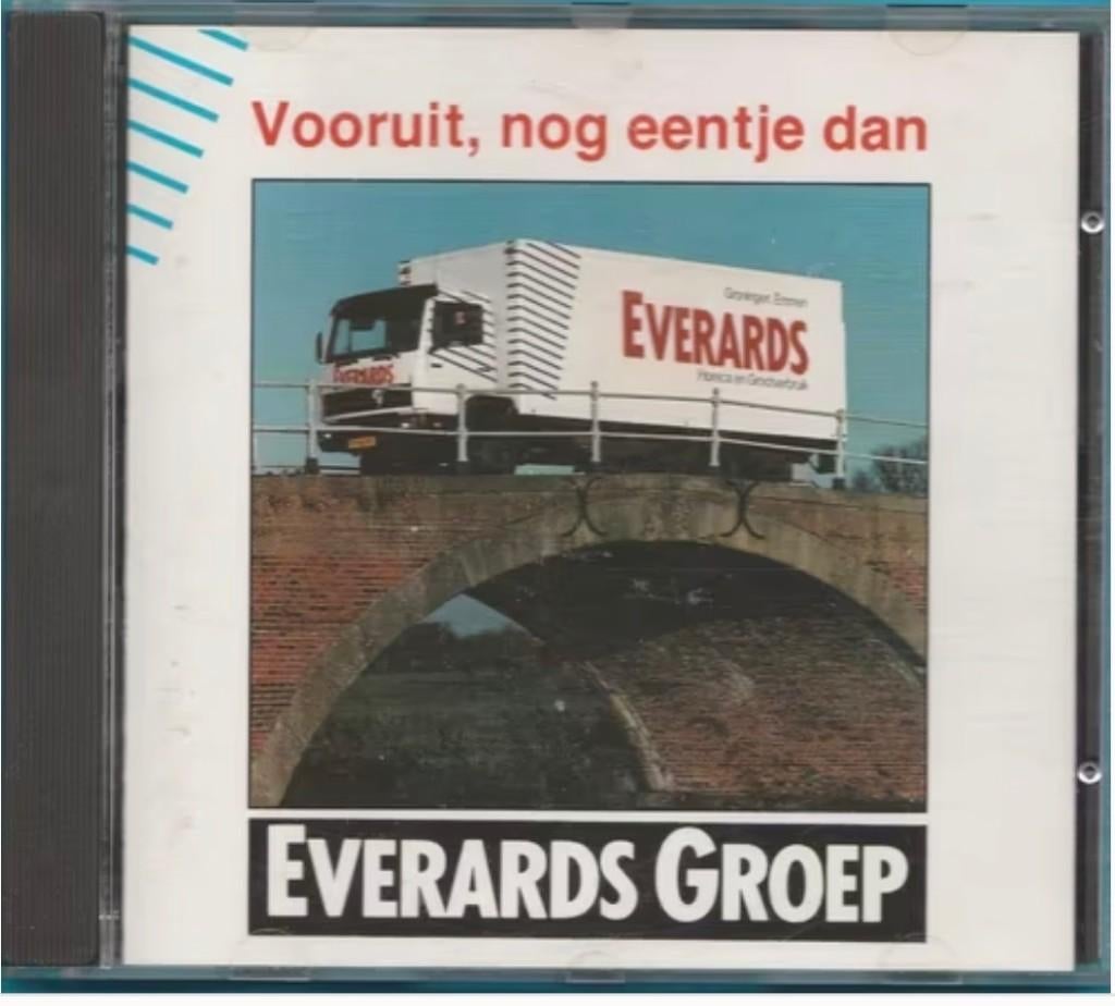 Everards Groep - Vooruit, Nog Eentje Dan, Cd's en Dvd's, Ophalen of Verzenden, Zo goed als nieuw, Overige genres