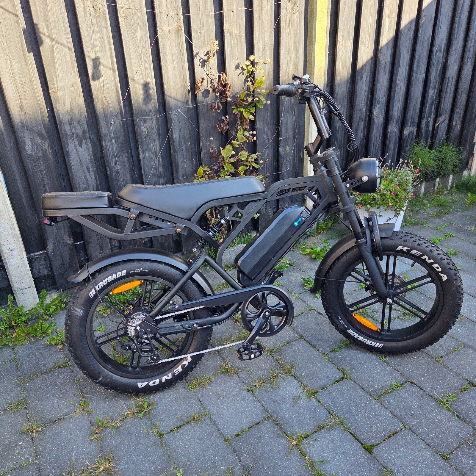Stoere Fatbike E-bike - Zwart, Zo goed als nieuw, Fietsen en Brommers, Ophalen, Zo goed als nieuw, Overige merken