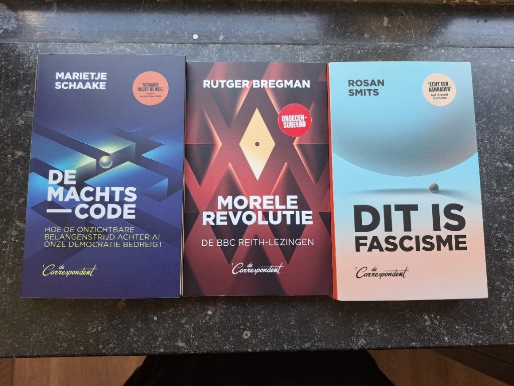 Verschillende boeken, Ophalen, Zo goed als nieuw, Rutger Bregman