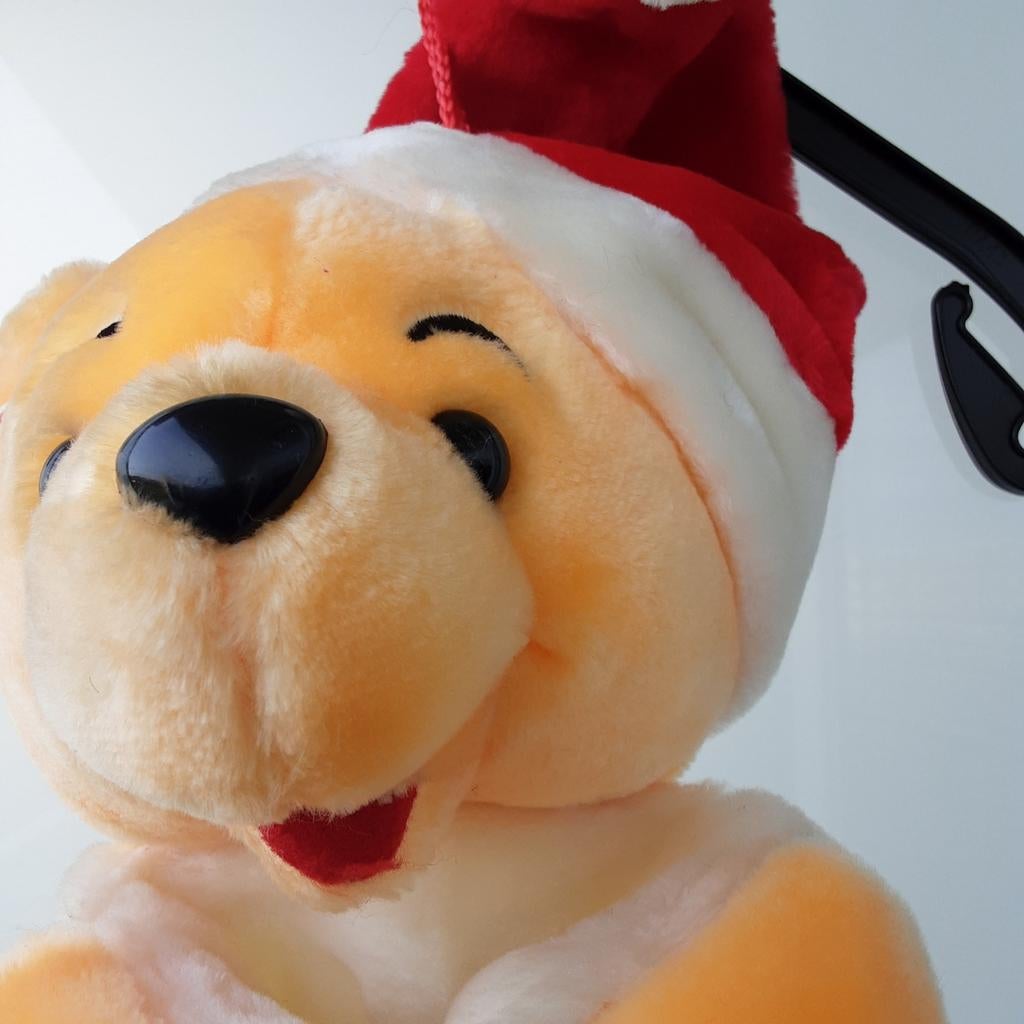 Kerstsok Winnie de Poeh, Ophalen of Verzenden, Winnie de Poeh of vrienden, Nieuw, Knuffel