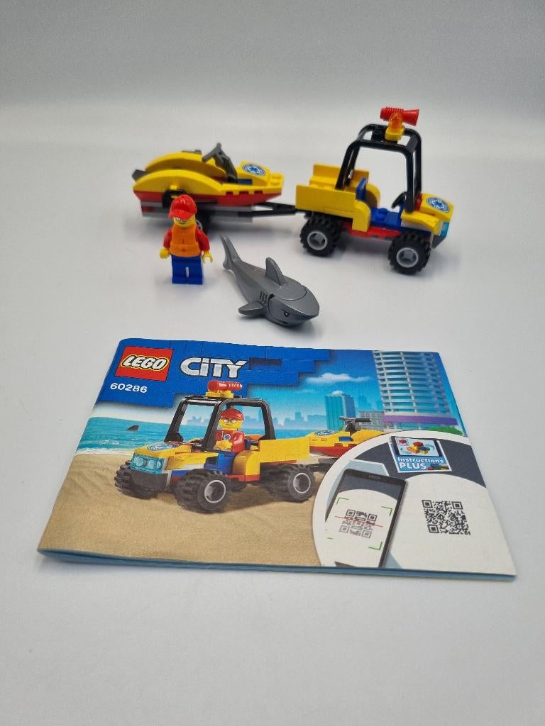 Lego CIty 60286 Beach Rescue ATV, Ophalen, Zo goed als nieuw, Complete set, Lego