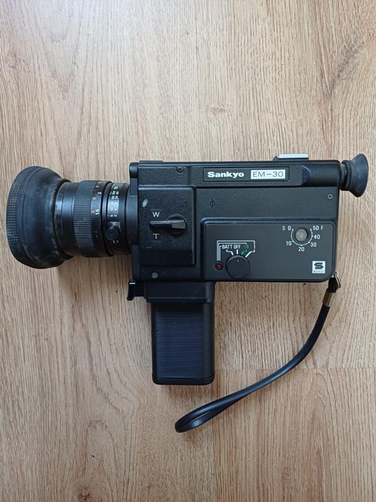 Vintage Sankyo EM-30 Super 8 Filmcamera, Ophalen, 8mm, Camera