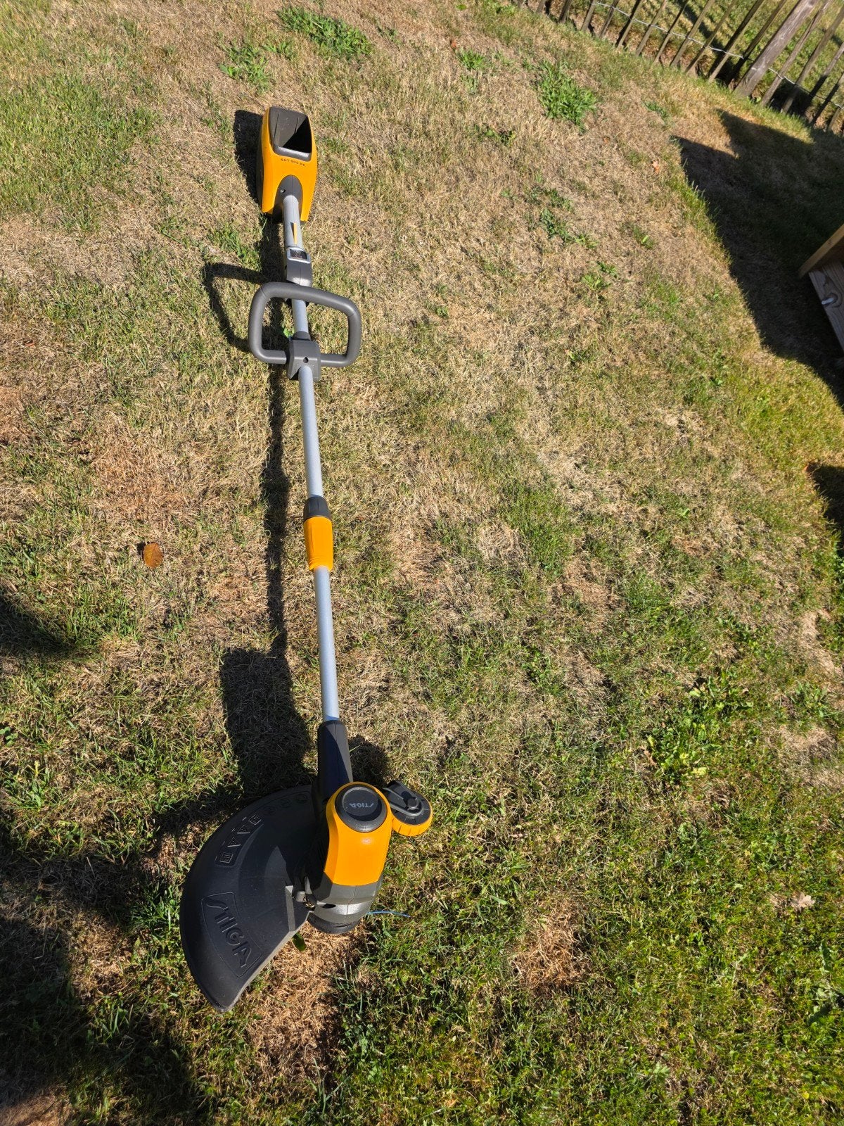 Stiga SGT 500 AE Accu Grastrimmer - Zo goed als nieuw, Tuin en Terras, Ophalen, Stiga, Accu, Zo goed als nieuw