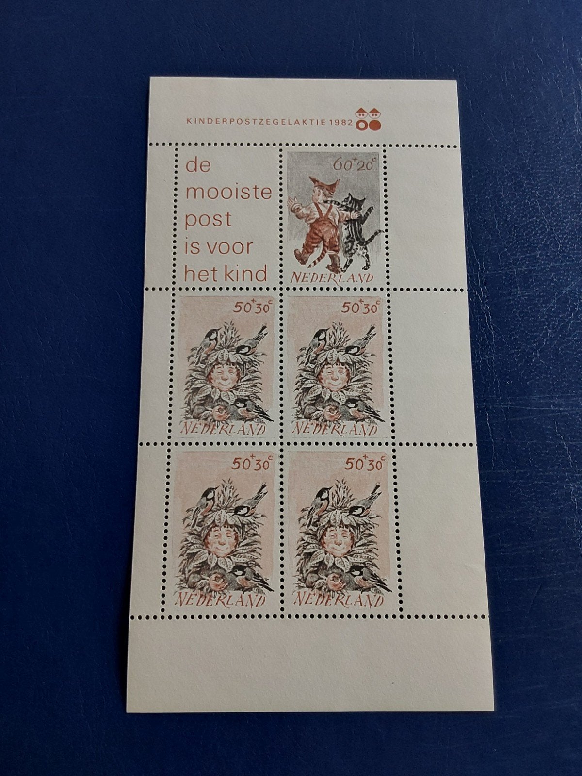 nvph 1279 Blok Kinderzegels 1982 ( pf), Postzegels en Munten, Ophalen of Verzenden