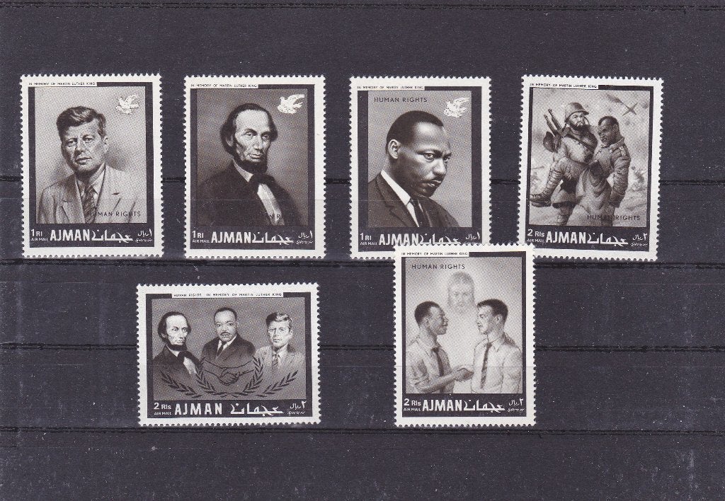 Kennedy Ajman (S775), Postzegels en Munten, Verzenden, Postfris, Overige thema's