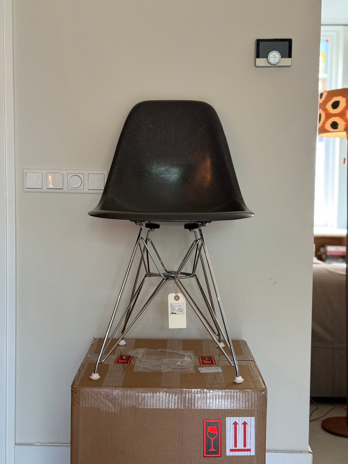 Orginele Eames dsr fiberglass chair Herman Miller, Overige materialen, Gebruikt, Ophalen of Verzenden, Mid-century modern design