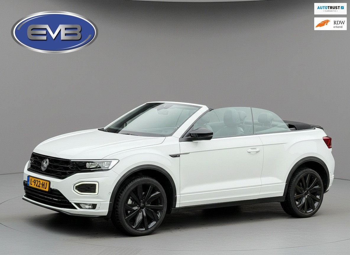 Volkswagen T-Roc Cabrio 1.5 TSI R-LINE, exclusief lederen sp, Auto's, Dealer onderhouden, 15 km/l, Euro 6, 4 cilinders
