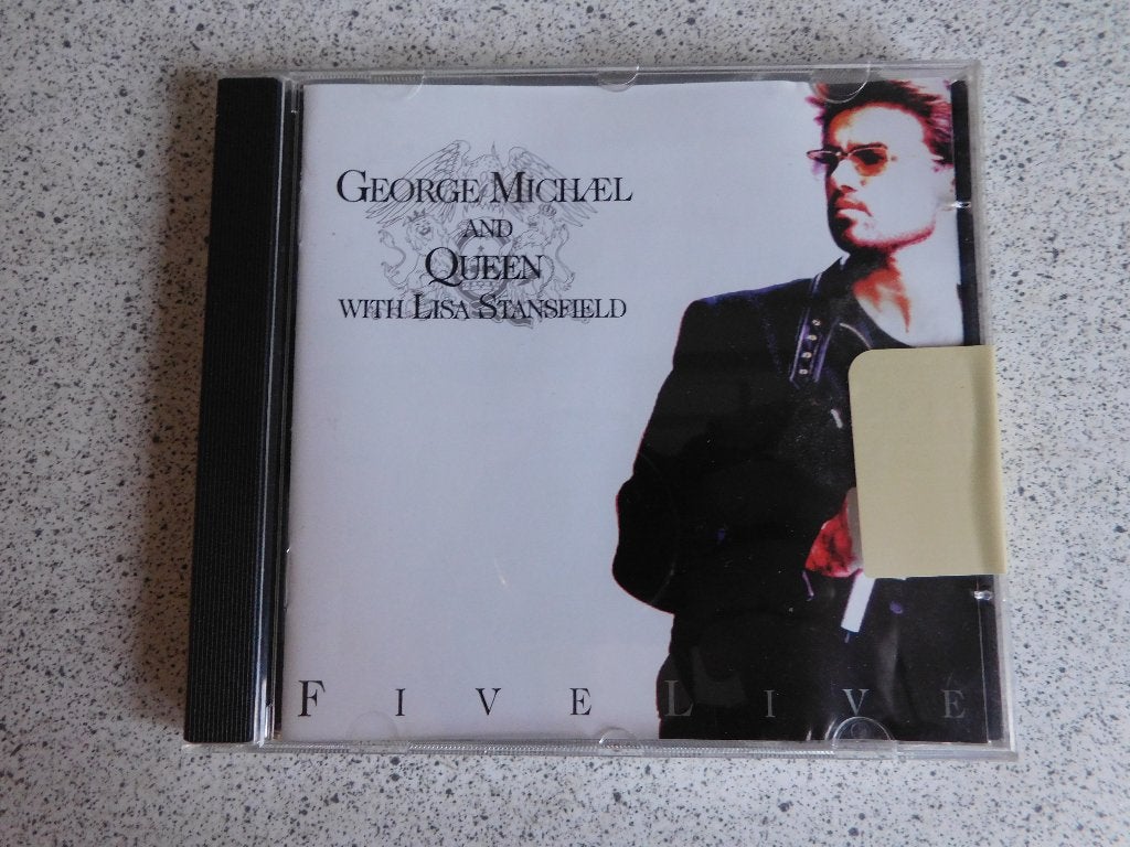 CD Five Live George Michael and Queen 1993 EMI, Cd's en Dvd's, Ophalen of Verzenden, Zo goed als nieuw