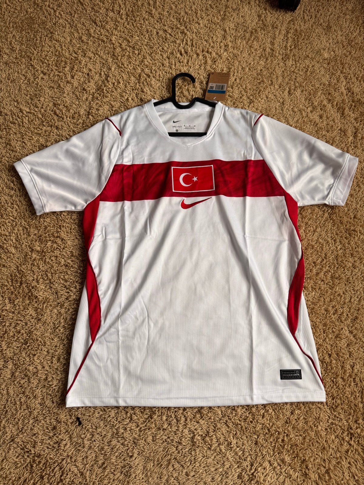 Nike Turkije Uit shirt Maat M Nieuw met labels, Maat M, Ophalen of Verzenden, Nieuw, Shirt