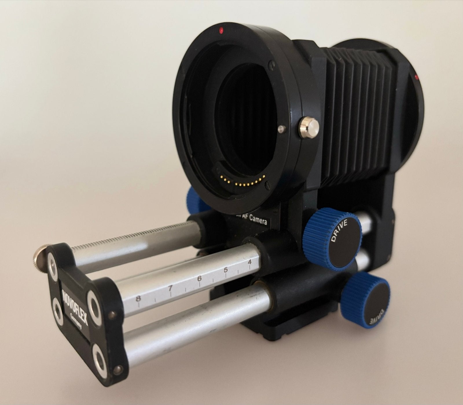 Novoflex Automatisch Balgapparaat voor Canon EF/EF-S Macro, Overige merken, Overige typen, Ophalen of Verzenden, Zo goed als nieuw