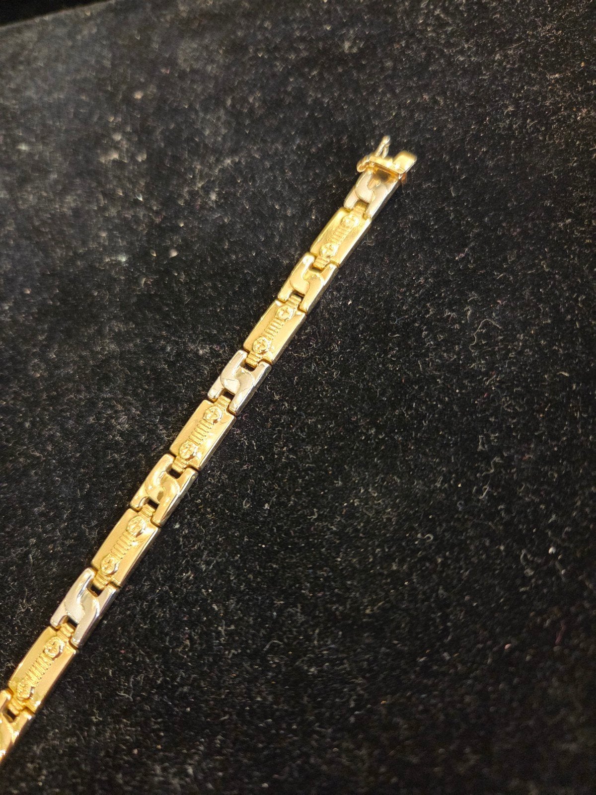 14 k gouden herenarmband 9,6 gram, Ophalen of Verzenden, Nieuw, Goud, Goud