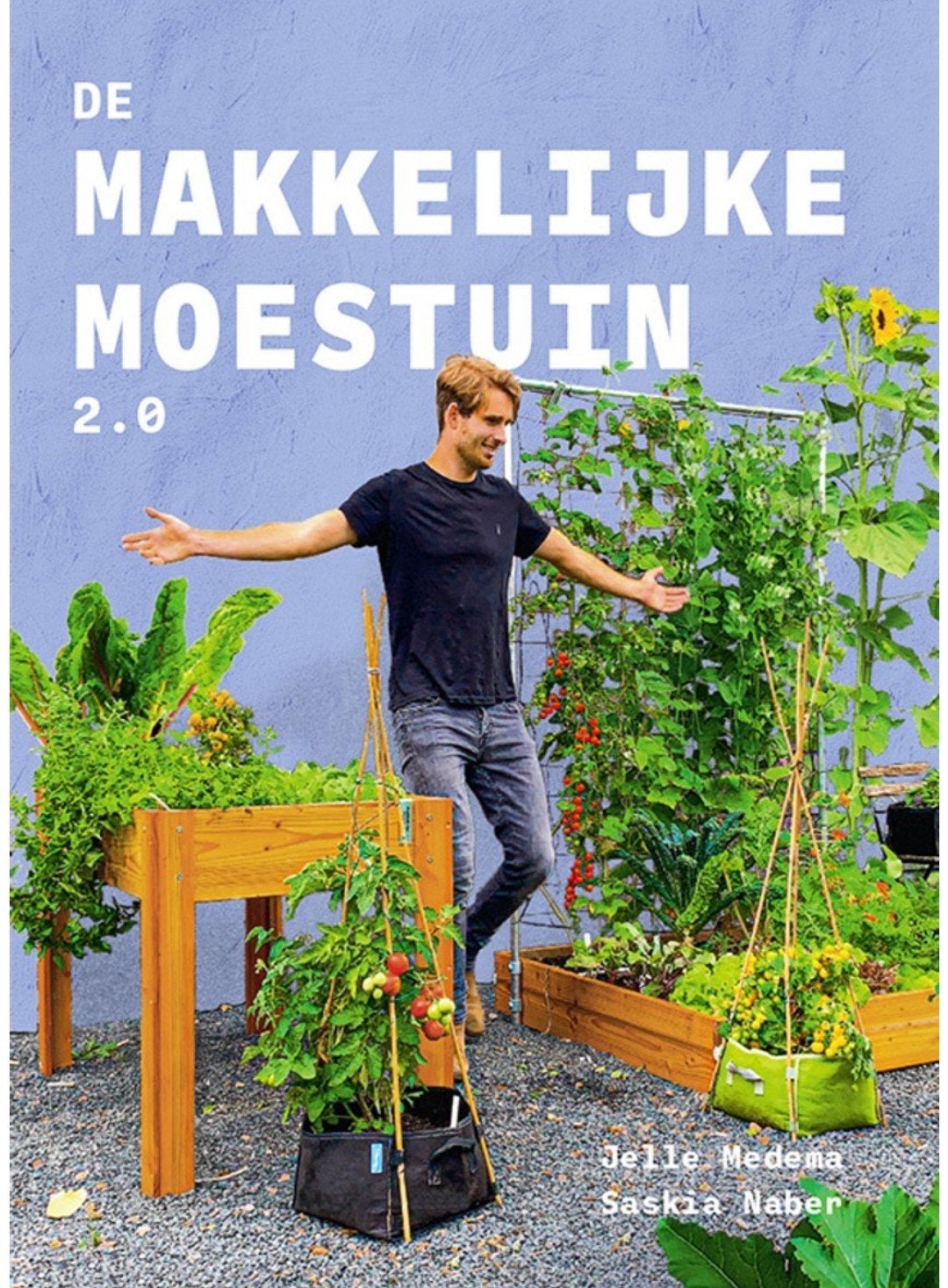De Makkelijke Moestuin 2.0 - Jelle Medema & Saskia Naber, Ophalen of Verzenden, Zo goed als nieuw, Jelle Medema, Saskia Naber