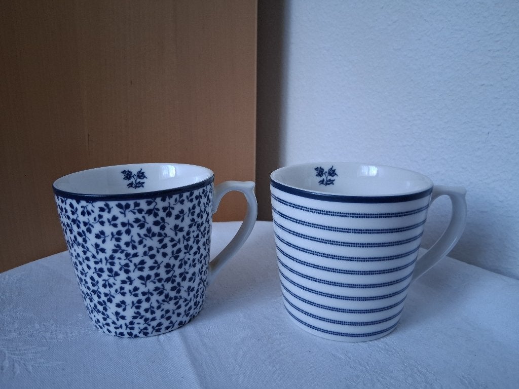 Laura Ashley mokken *eureka*, Huis en Inrichting, Ophalen of Verzenden, Zo goed als nieuw, Overige stijlen, Kop(pen) en/of Schotel(s)