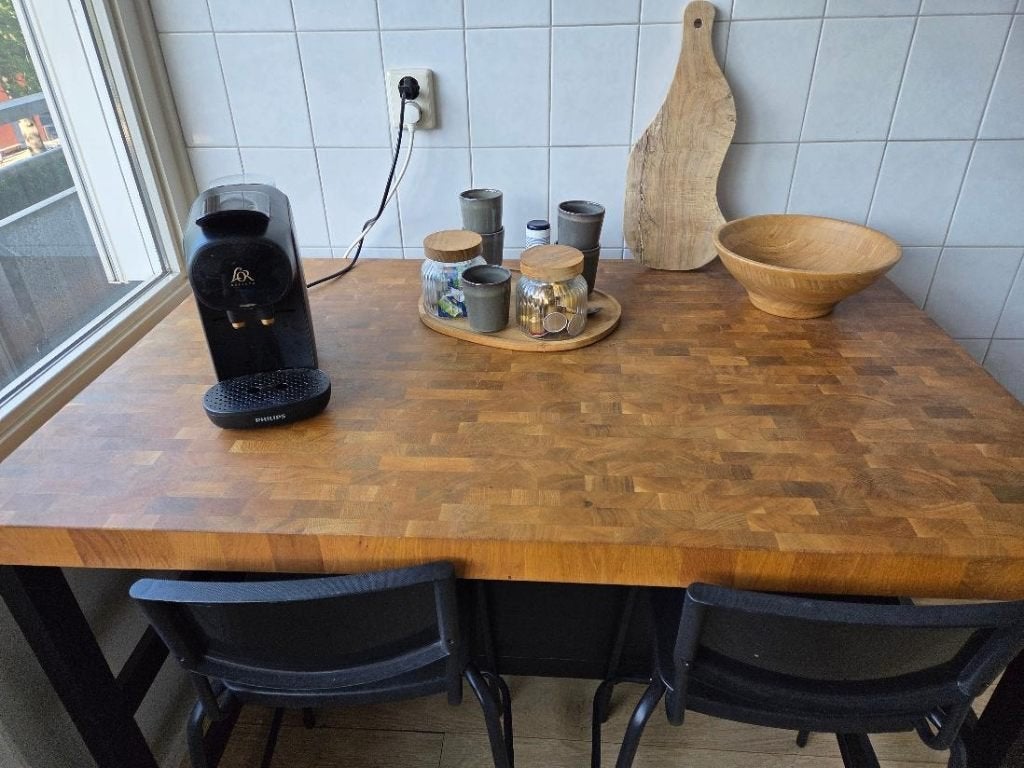 VADHOLMA Keukeneiland wegens verhuizing overbodig, Ophalen, 100 tot 150 cm, 75 cm of meer, Zwart
