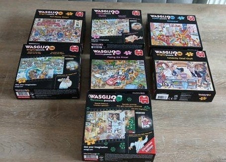 500 stukjes wasgij puzzle puzzel christmas mystery destiny, Ophalen of Verzenden, 500 t/m 1500 stukjes, Zo goed als nieuw, Legpuzzel