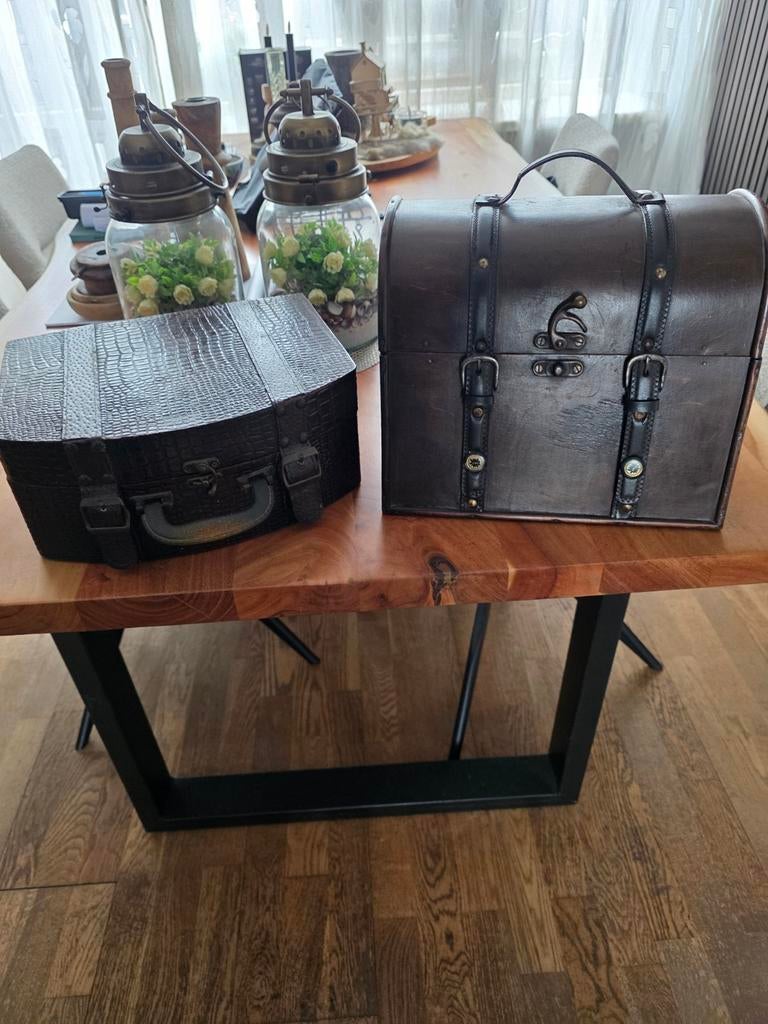 Twee decoratieve kisten, Ophalen of Verzenden