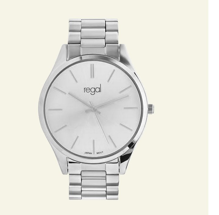 Regal Dames Horloge Zilverkleurig, Staal, Staal, Polshorloge, Nieuw