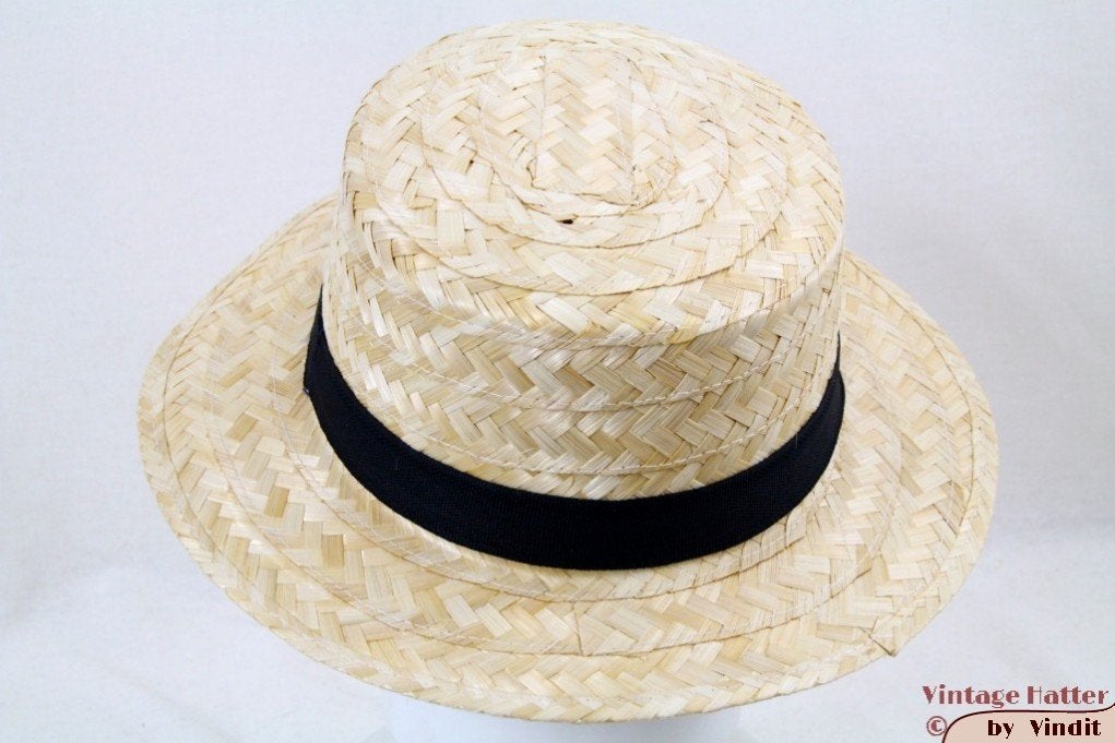 Nieuwe Boater strohoed maten 55, 56, 57, 58 en 59 venetiaans, Kleding | Heren, Ophalen of Verzenden, Nieuw, 57 cm (M, 7⅛ inch) of minder