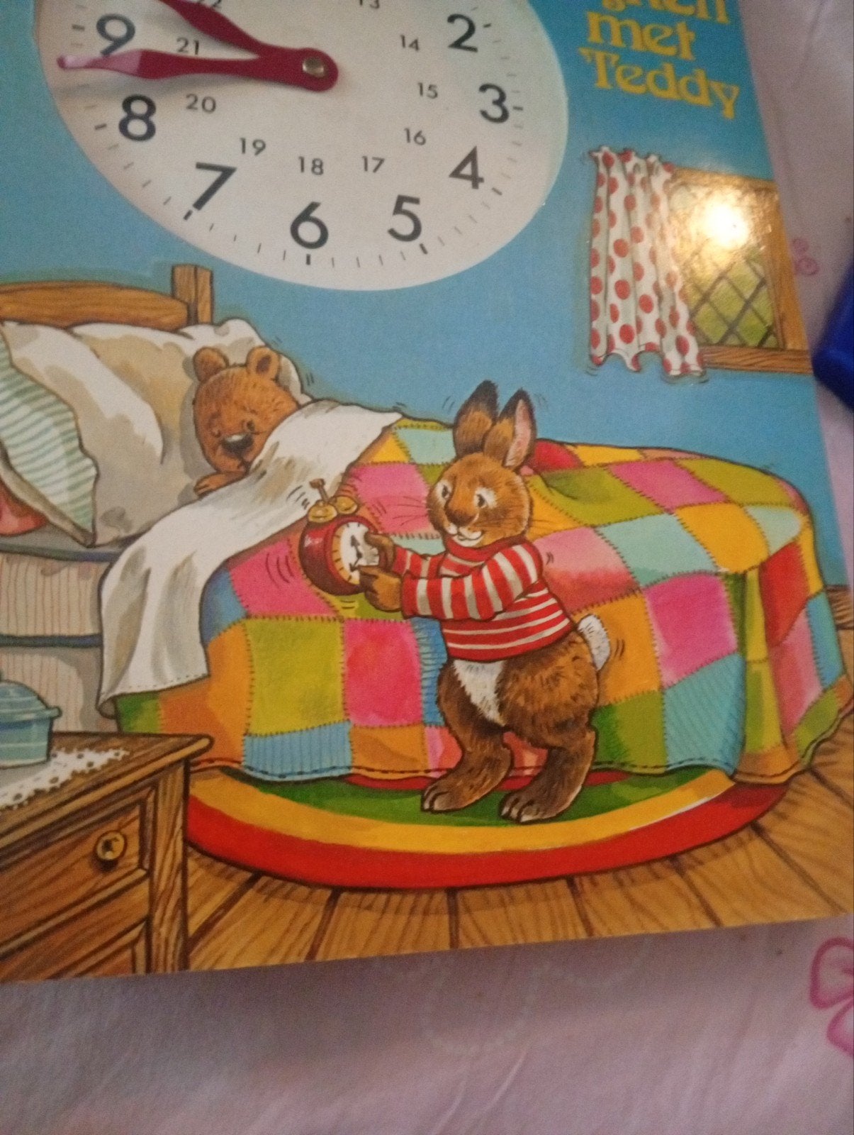 Mijn dag met Teddy - Kinderboek met klok, Boeken, Kinderboeken | Kleuters, Ophalen of Verzenden