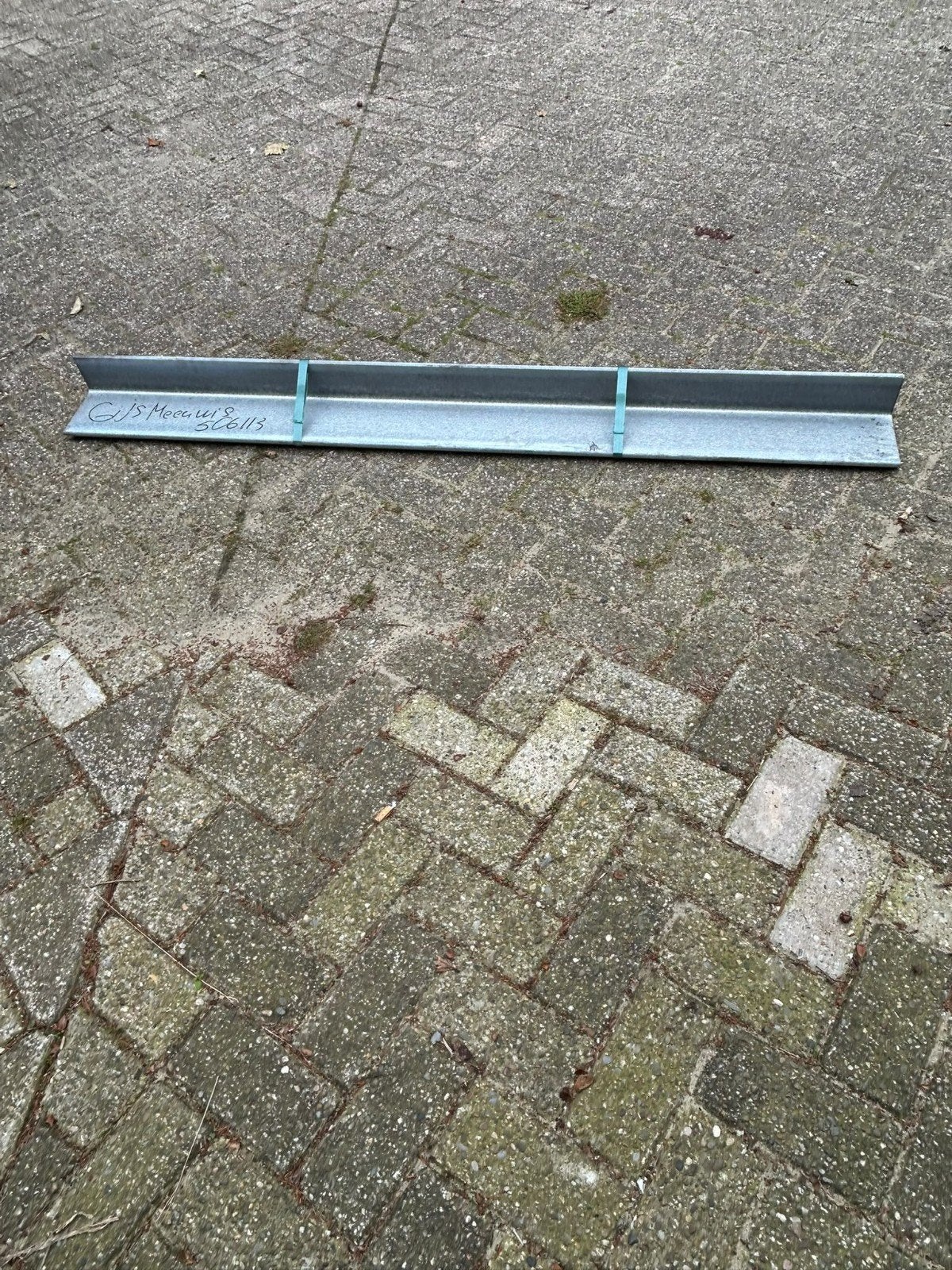 2x Stalen Lateien 100x150x10mm, lengte 1700mm, Ophalen, Nieuw, IJzer