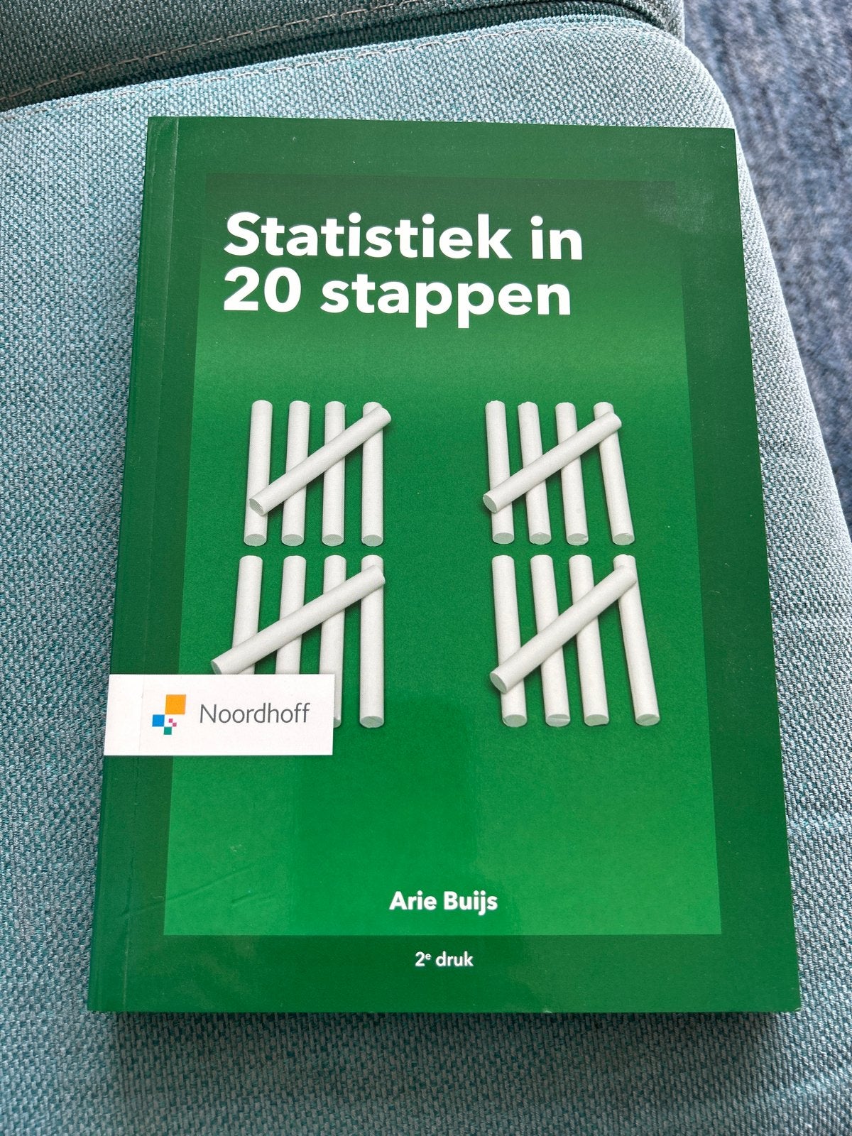 Statistiek in 20 stappen - Arie Buijs (2e druk), Ophalen of Verzenden, Beta, Zo goed als nieuw, Overige niveaus