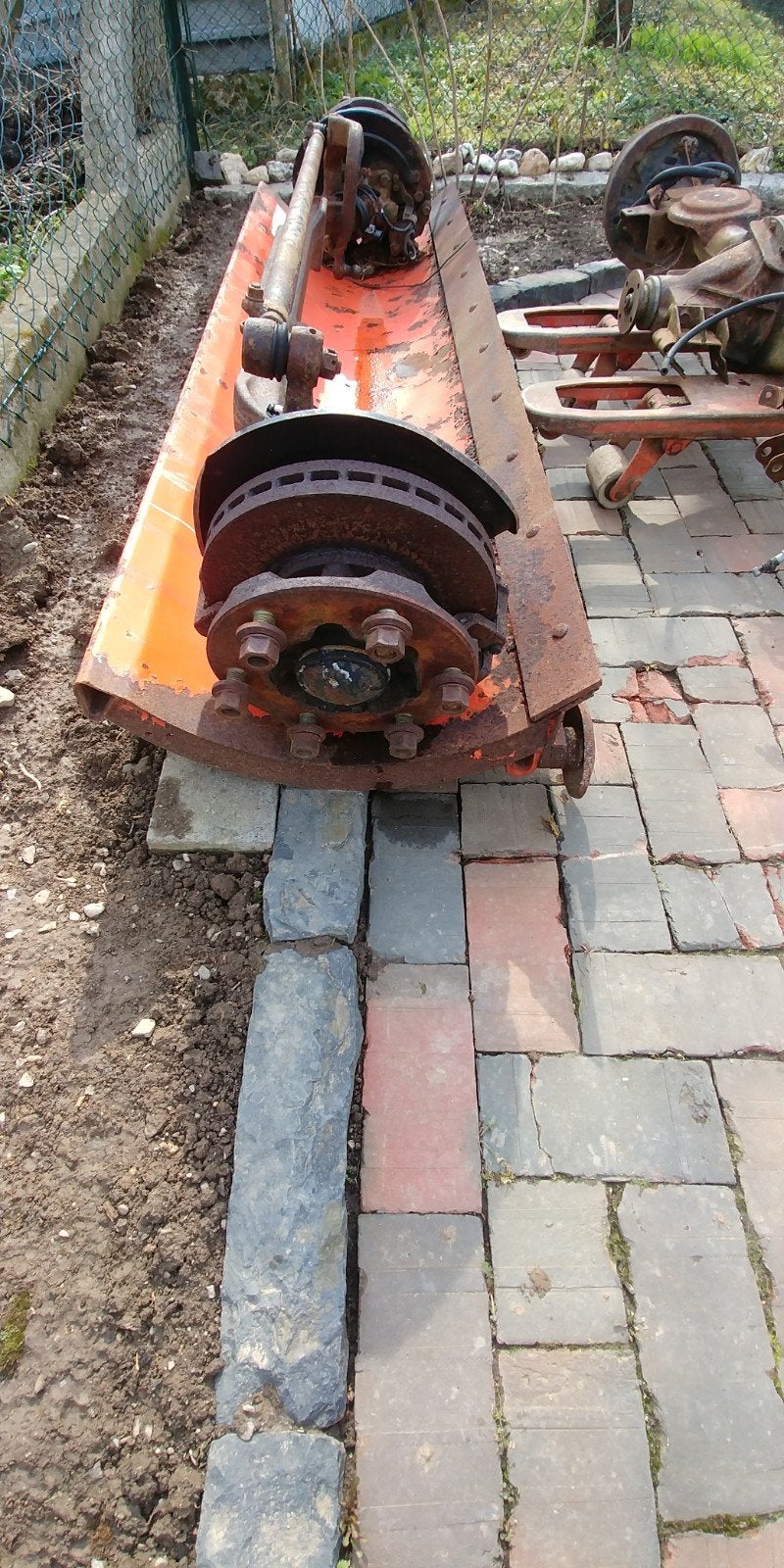 Te koop vooras van Mitsubishi Canter, Ophalen of Verzenden, Gebruikt, Mitsubishi