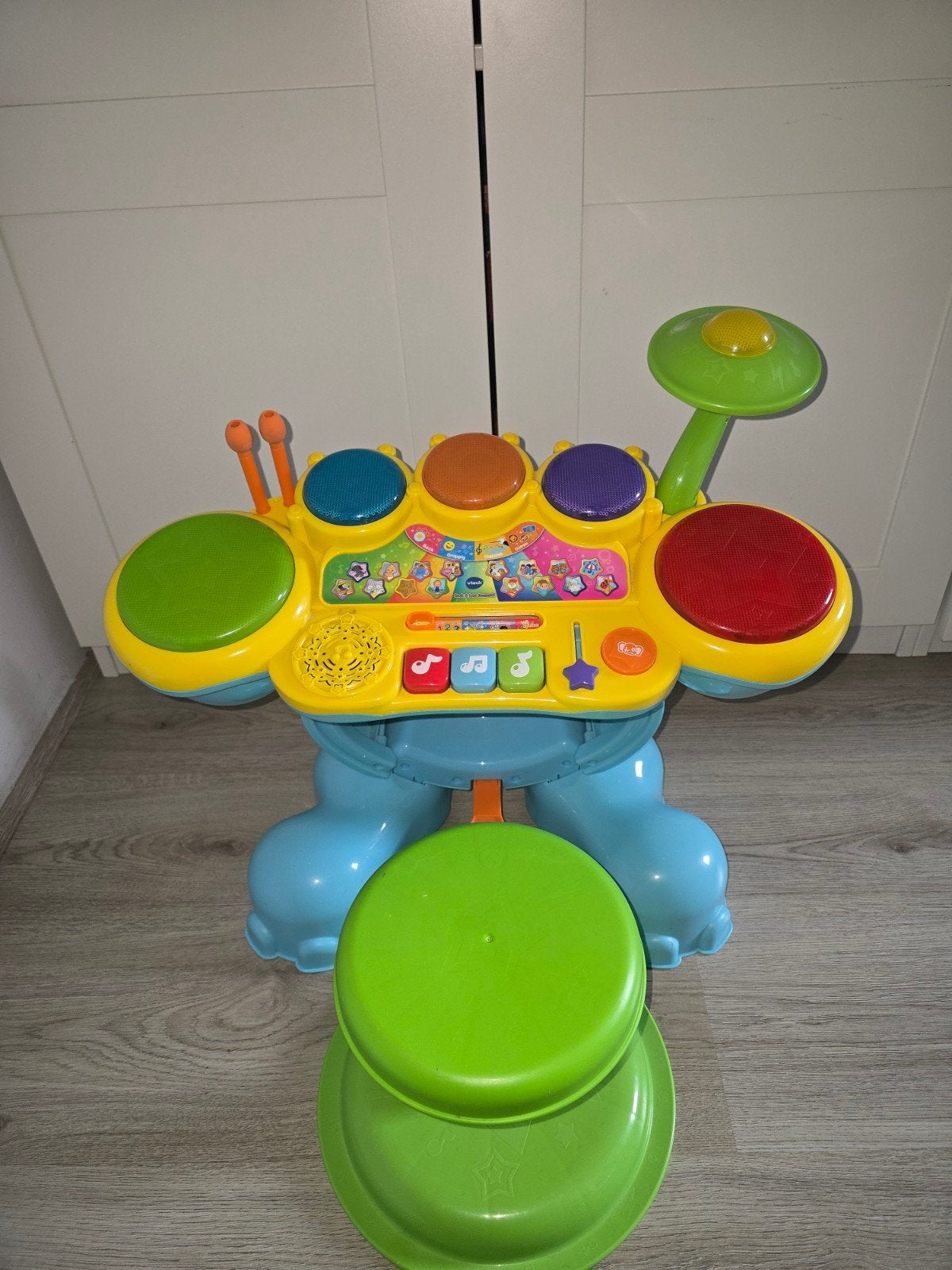 Foto 3 van VTech Baby Olifant Drumstel met Licht en Geluid