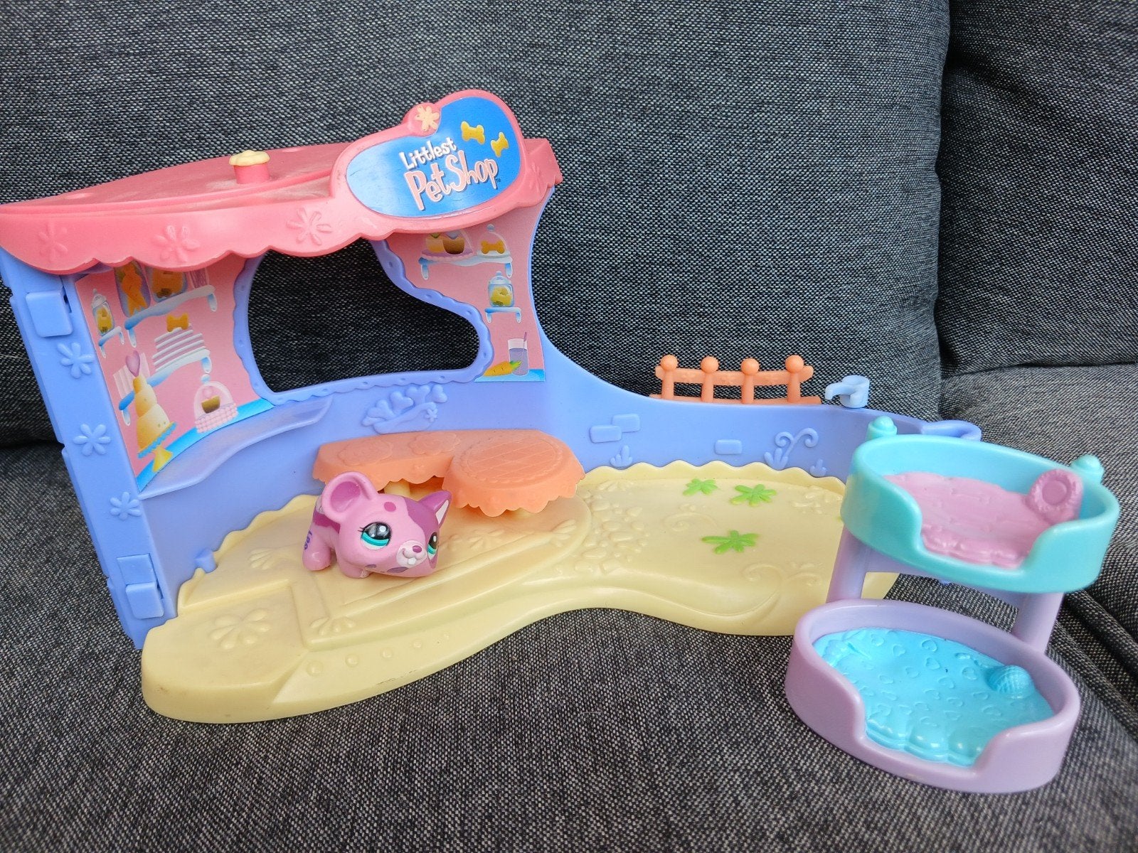 Littlest Pet Shop Speelset met Muisje en Accessoires, Kinderen en Baby's, Speelgoed | Overig, Ophalen of Verzenden, Gebruikt, Meisje