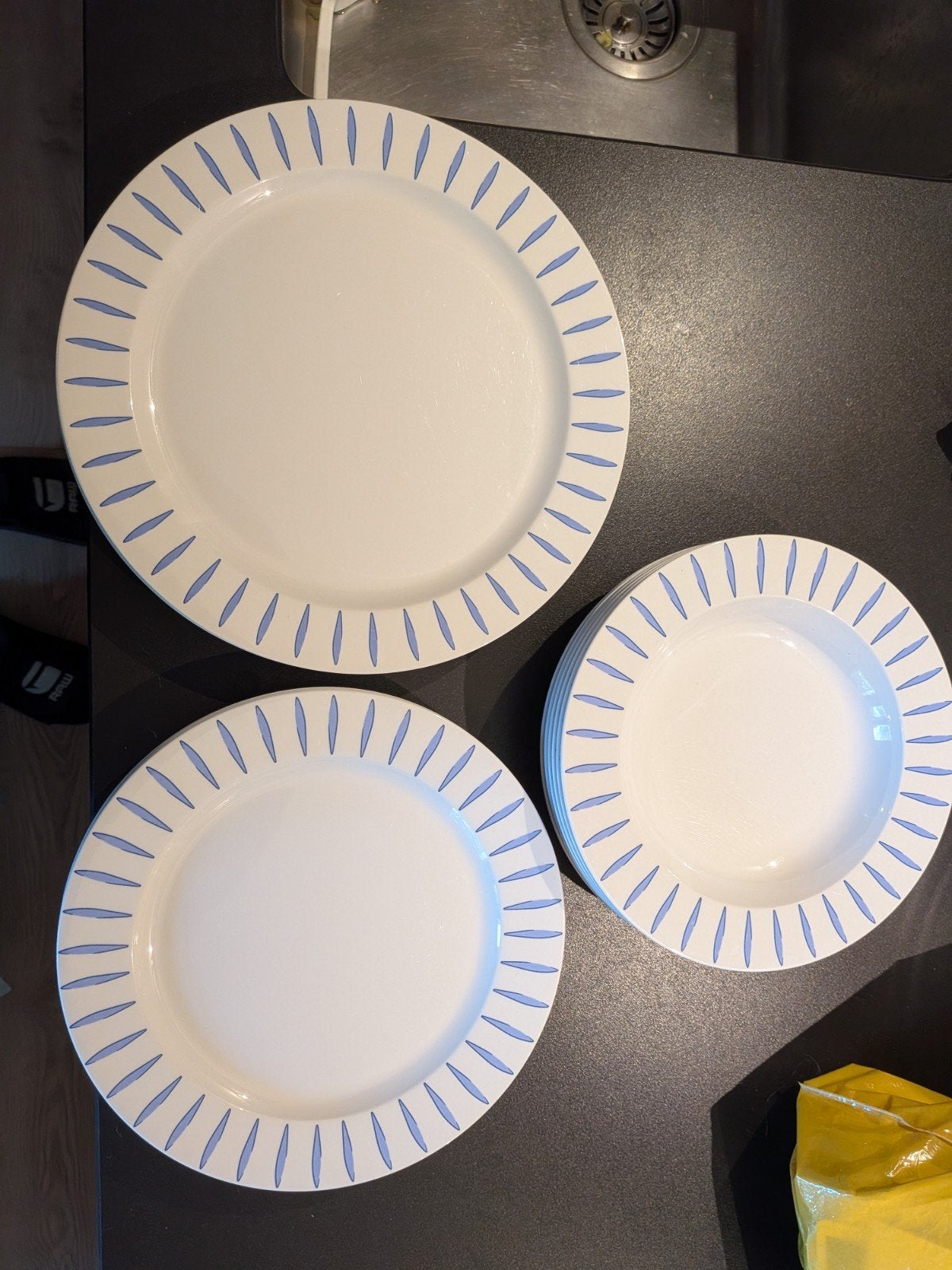 Mepal Rosti Melamine Borden, Kunststof, Gebruikt, Mepal, Ophalen of Verzenden