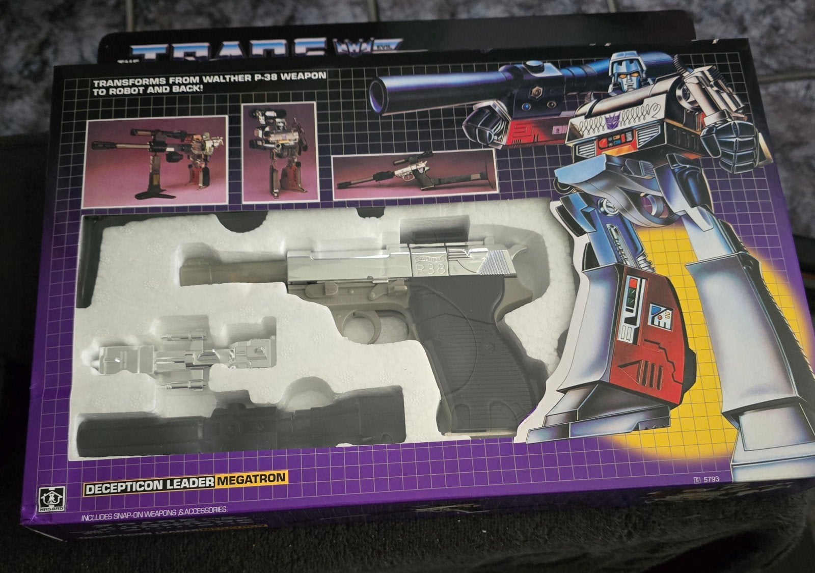 Transformers G1 Megatron Reissue, Verzamelen, Transformers, G1, Ophalen of Verzenden, Zo goed als nieuw, Decepticons