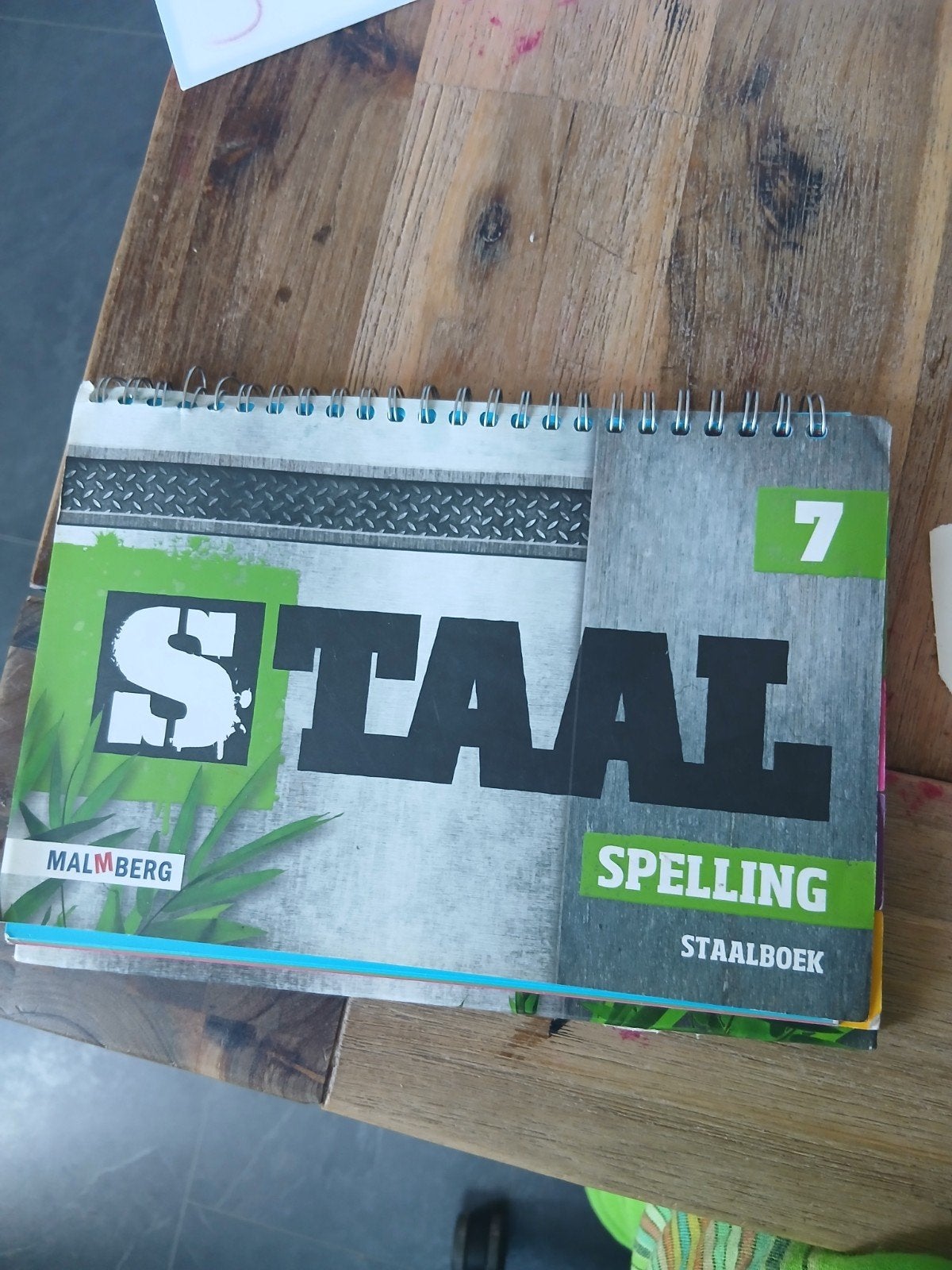 Staal spelling Staalboek groep 7 Malmberg, Ophalen of Verzenden, Alpha, Zo goed als nieuw, Overige niveaus
