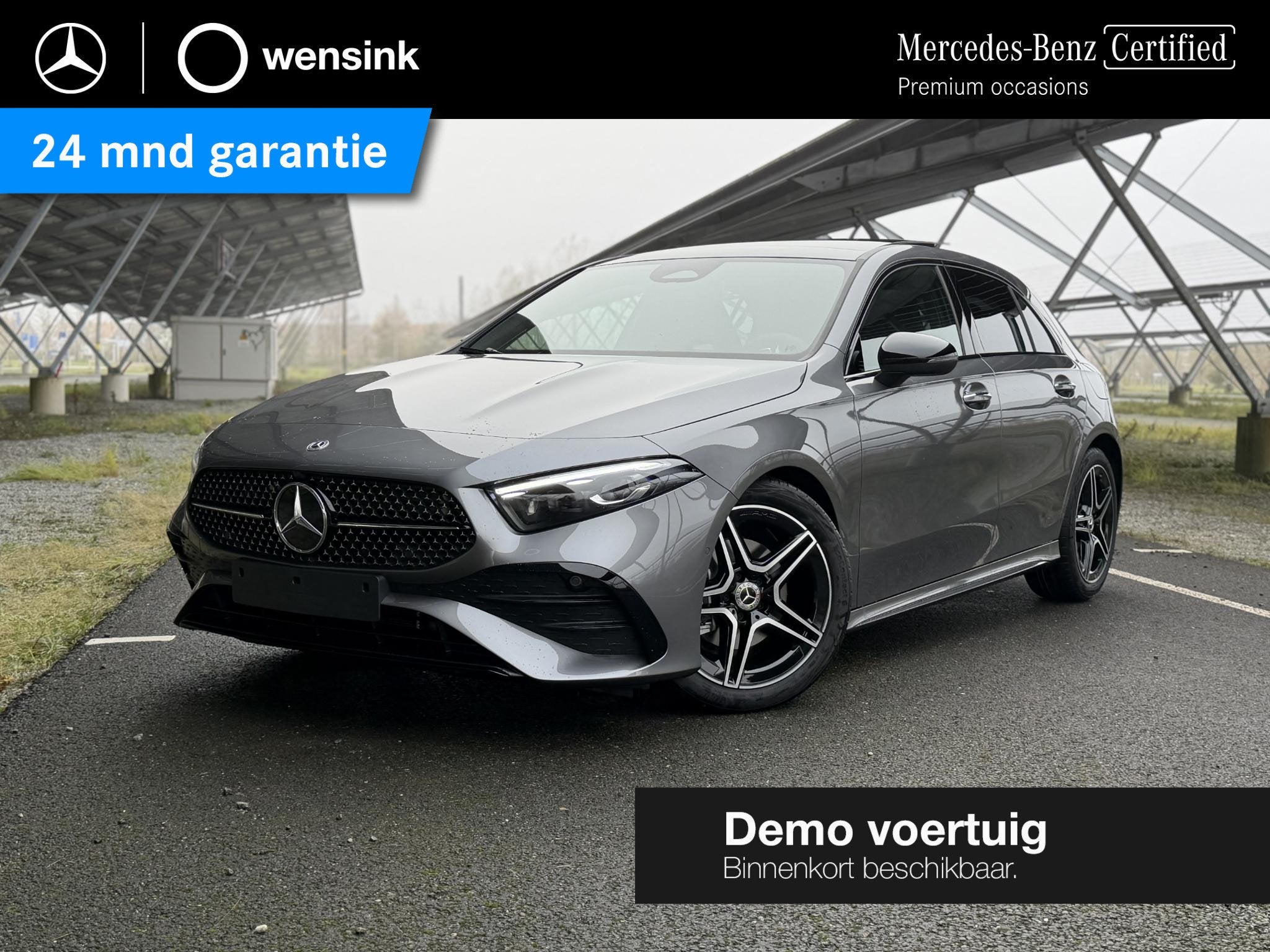 Mercedes-Benz A-klasse 180 Business Solution AMG | Night | P, Auto's, Mercedes-Benz, 136 pk, 4 cilinders, Bedrijf, Nieuw