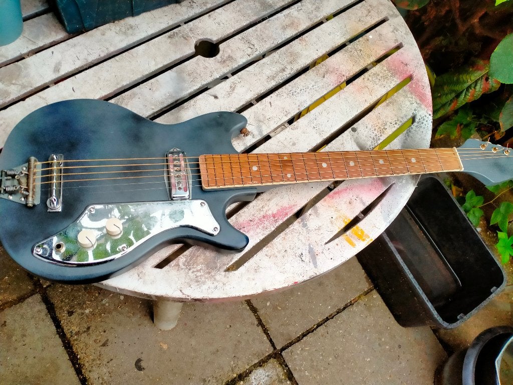 Japanse gitaar, Ophalen of Verzenden, Gebruikt, Solid body, Overige merken