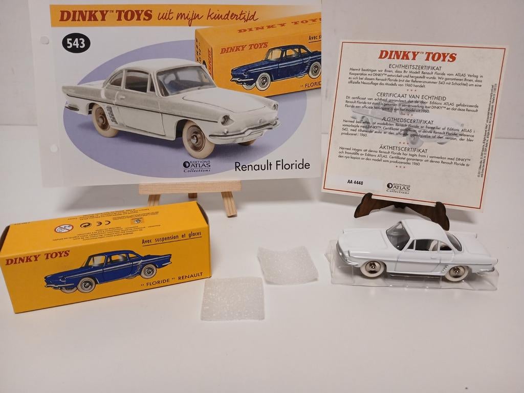 Renault floride wit dinky toys atlas, Hobby en Vrije tijd, Modelauto's | 1:43, Ophalen of Verzenden, Auto, Dinky Toys