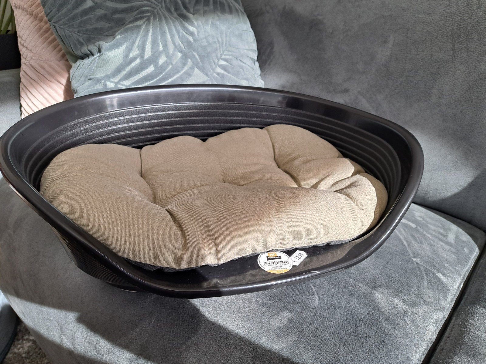 Hondenmand Deluxe + kussen !NIEUW! 49x36x17,5 cm, Ophalen, Nieuw