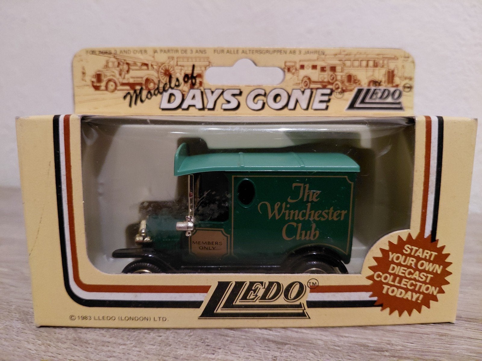 "The Winchester Club" Ford T bestelwagen, Overige merken, Verzenden, Nieuw, Groter dan 1:32