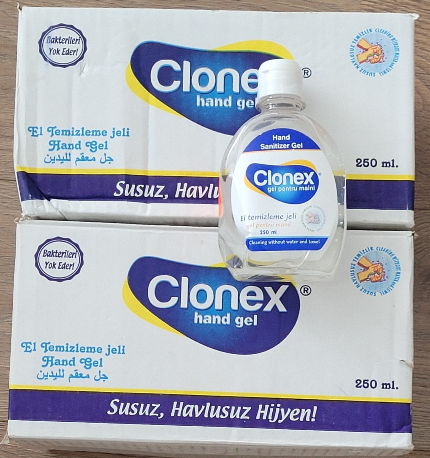 24x Clonex Handgel 250ml - Direct Ophalen, Ophalen