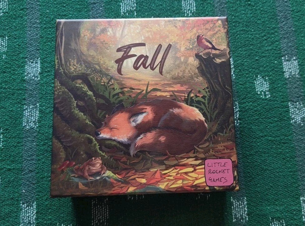 Fall bordspel - Strategisch spel voor 2 spelers, Hobby en Vrije tijd, Gezelschapsspellen | Bordspellen, Zo goed als nieuw, Een of twee spelers