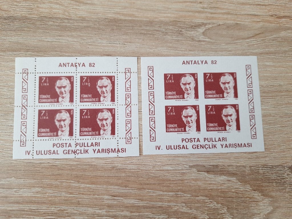 Turkije, Verzenden, Overige landen, Postfris