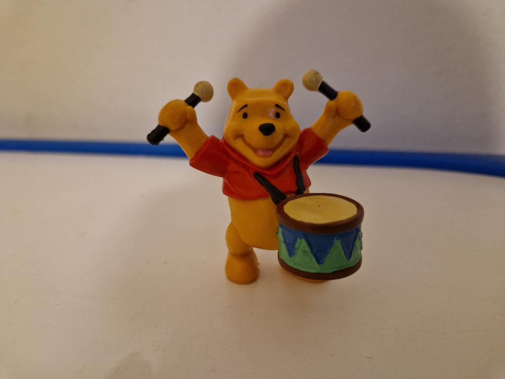 Winnie De Poeh - Bullyland - Disney, Ophalen of Verzenden, Winnie de Poeh of vrienden, Gebruikt, Beeldje of Figuurtje