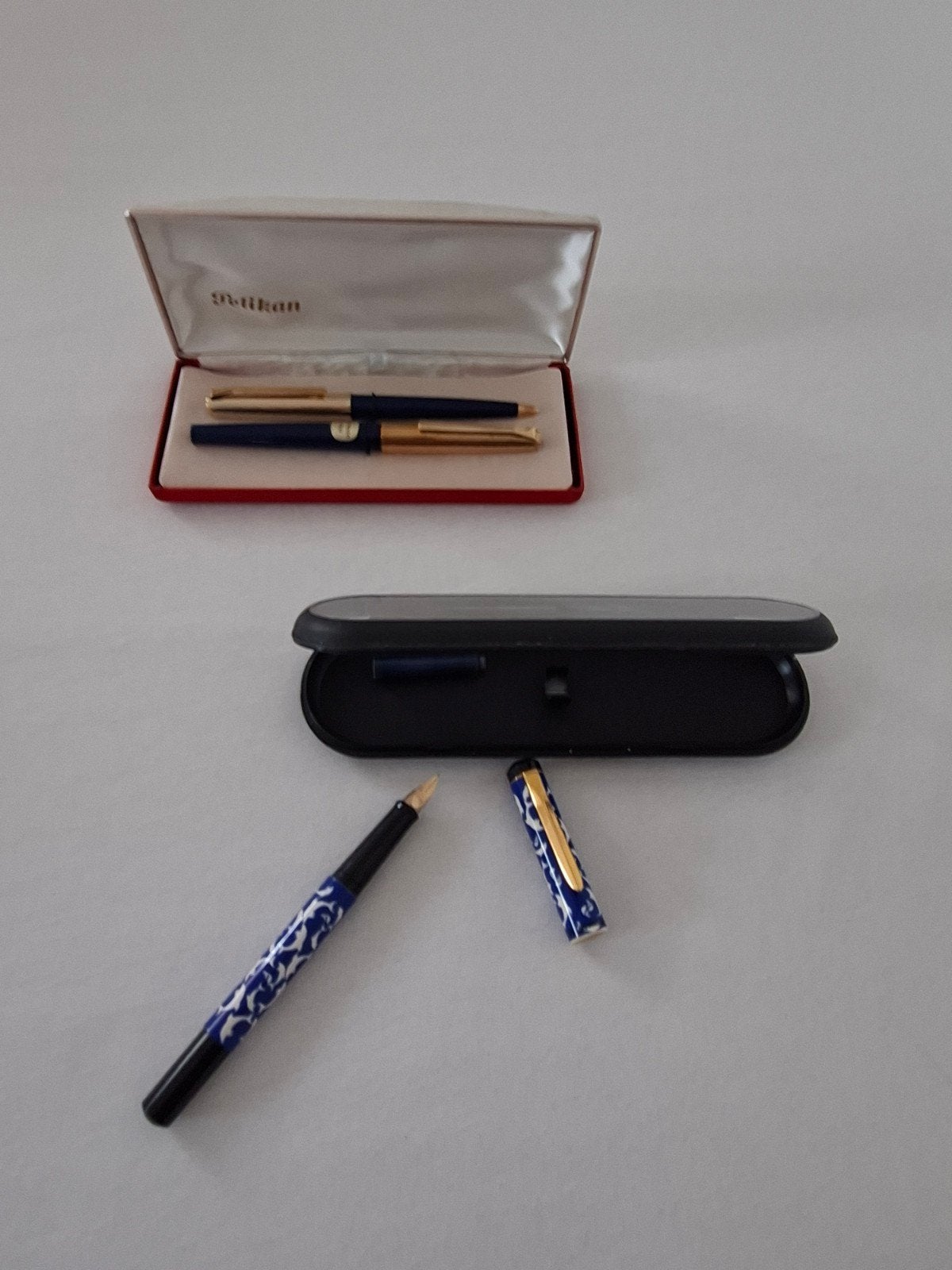 Pelikan 30 Rolled gold set, Verzenden, Vulpen, Overige merken