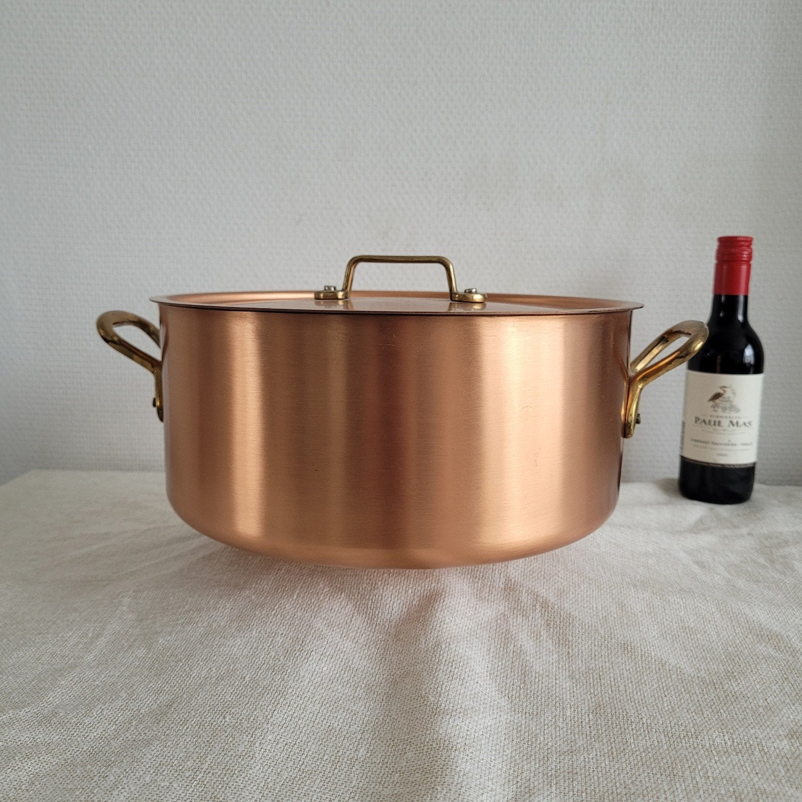 Eenhoorn wegro Dikwandige koperen horeca pan  NIEUW, Ophalen of Verzenden, Nieuw, Rvs, Koekenpan of Braadpan