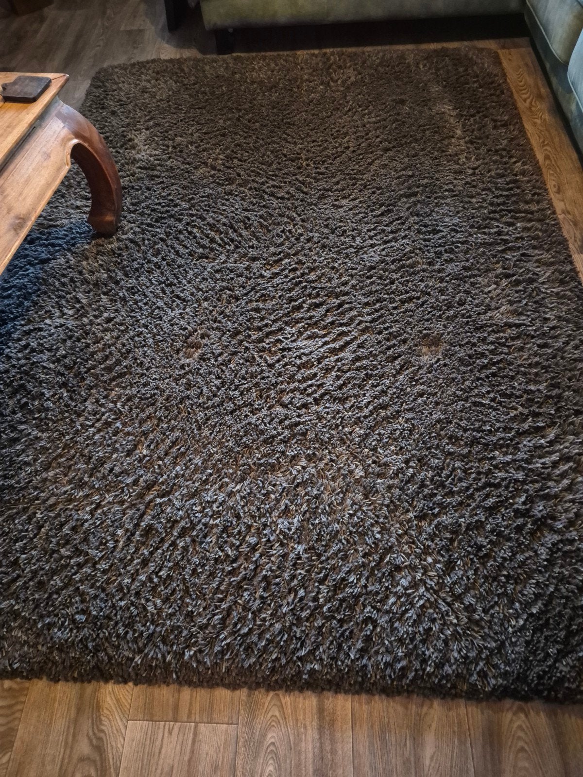 2x IKEA PERSBY Hoogpolig Vloerkleed - 160x230 cm, Bruin, 150 tot 200 cm, 200 cm of meer, Ophalen of Verzenden