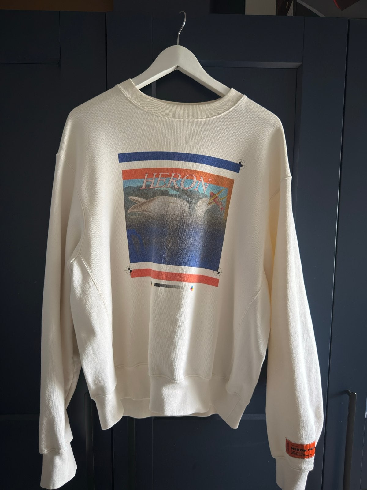 Heron Preston Sweater maat S - Nieuw met labels, Ophalen of Verzenden, Nieuw, Maat 46 (S) of kleiner, Wit