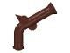 Lego Pirates Wapens 5x Pistool Flintlock Pistool Brown 2562, Lego, Zo goed als nieuw, Losse stenen, Pirates